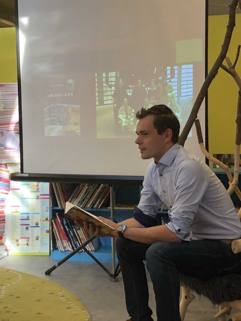 Voorlezen tijdens een presentatie